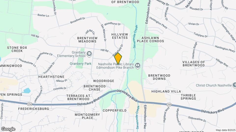 5510 Hill Ct Map and Location Details