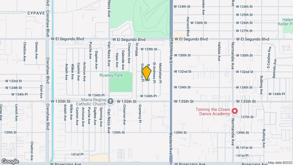 13231 Ruthelen St Map and Location Details