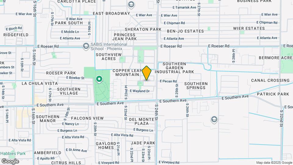 2325 E Fraktur Rd Map and Location Details