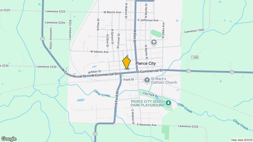 102 W Commercial St, Unit Apartment B Map and Location Details