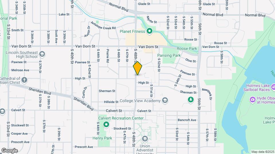4805 Apple Hill Ln Map and Location Details