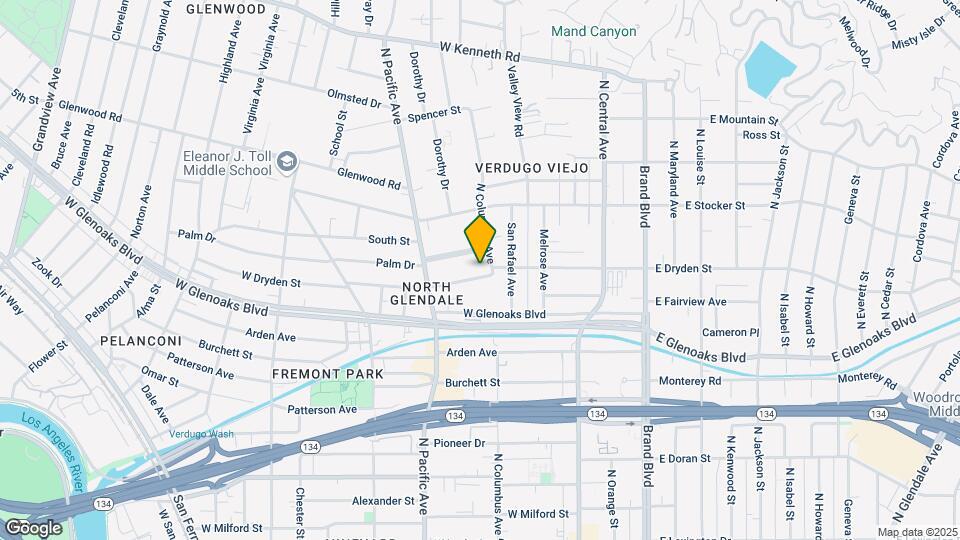 409 W Dryden St Map and Location Details