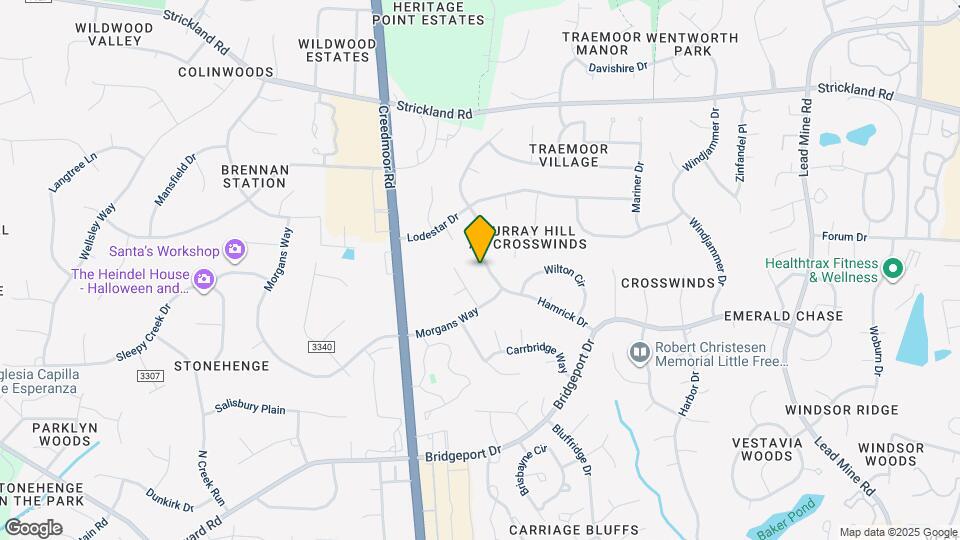 2113 Hamrick Dr Mapa y Detalles de la Ubicación