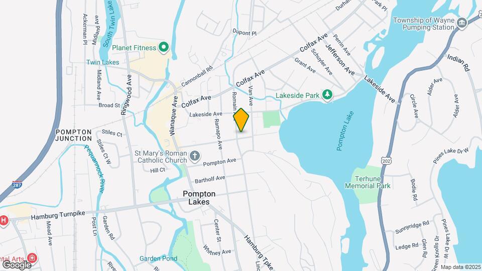 203 Lenox Ave Map and Location Details