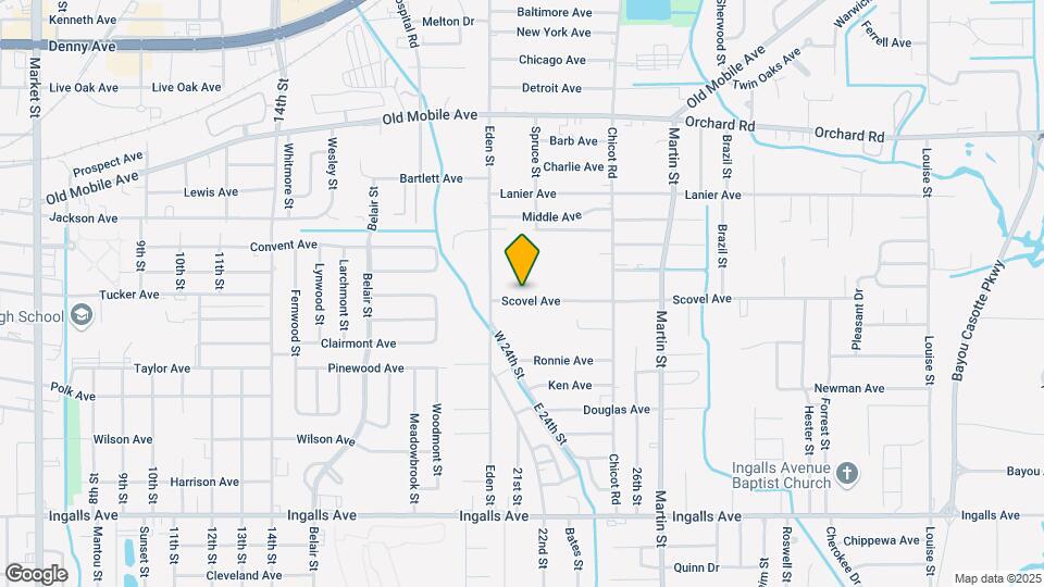 3105 Scovel Ave Map and Location Details