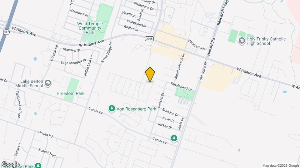 418 Sandy Gln Ln Map and Location Details