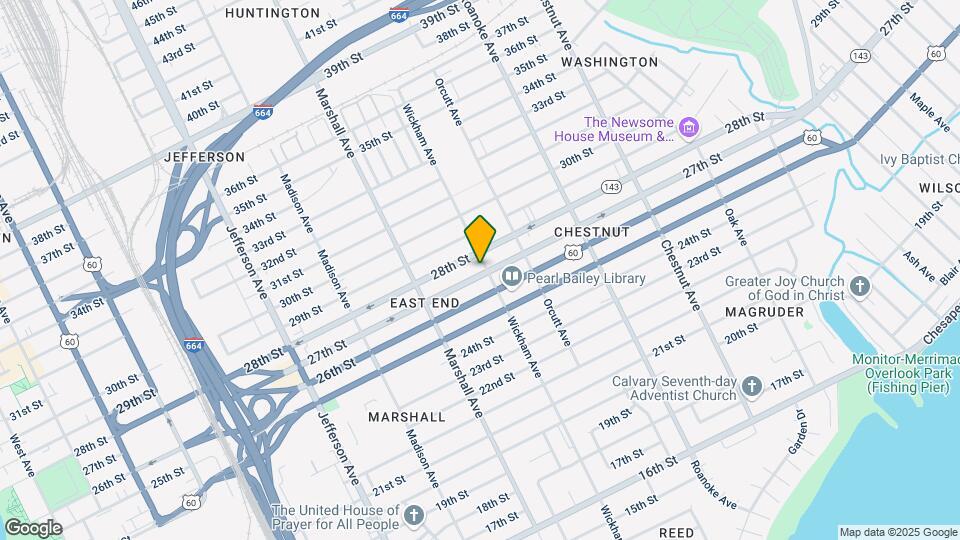 2701 Wickham Ave Map and Location Details