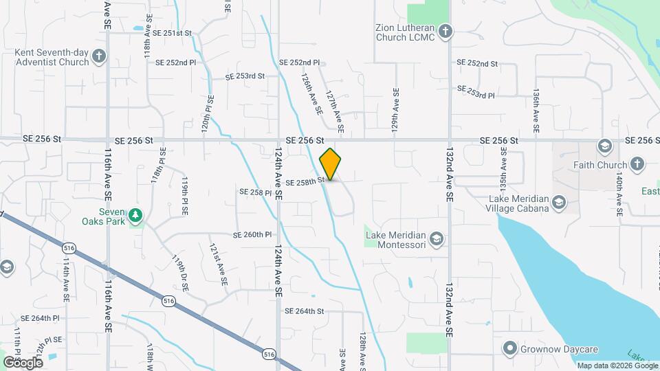 12605 SE 258th St Mapa y Detalles de la Ubicación