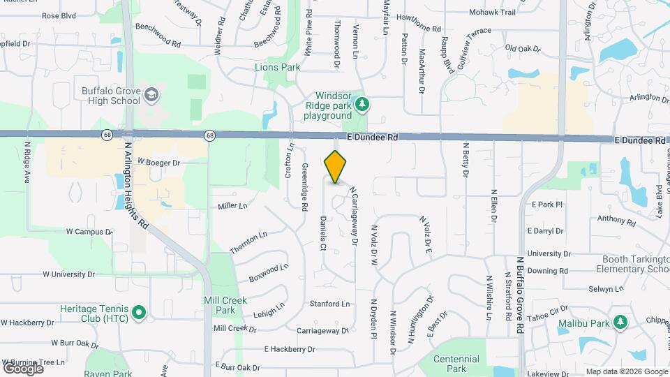 3350 N Carriageway Dr, Unit 410 Map and Location Details
