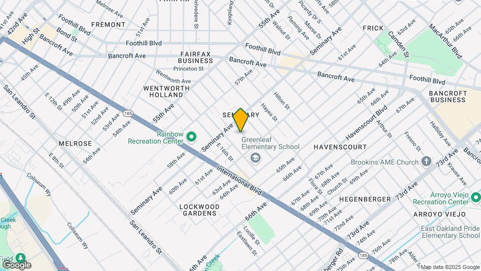 5945 Bromley Ave Map and Location Details