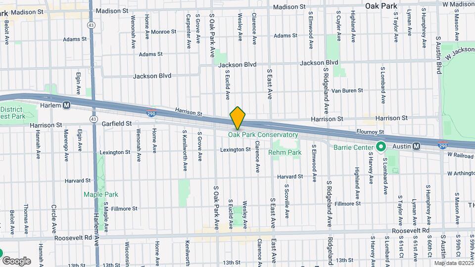 901-927 Wesley Ave. and 705-711 Garfield St. Mapa y Detalles de la Ubicación