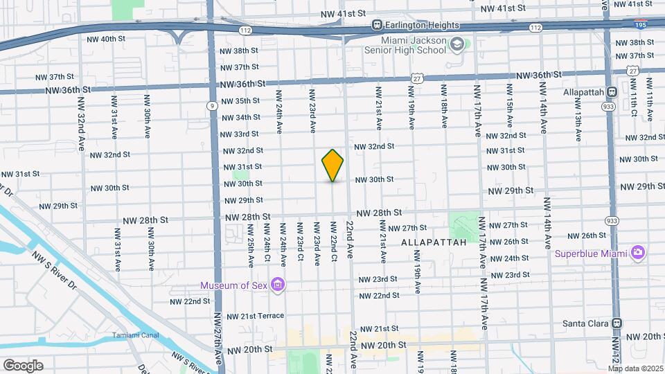2931 NW 22nd Ct Map and Location Details