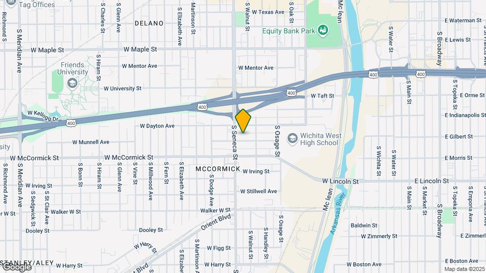 1028 W Munnell Ave Map and Location Details