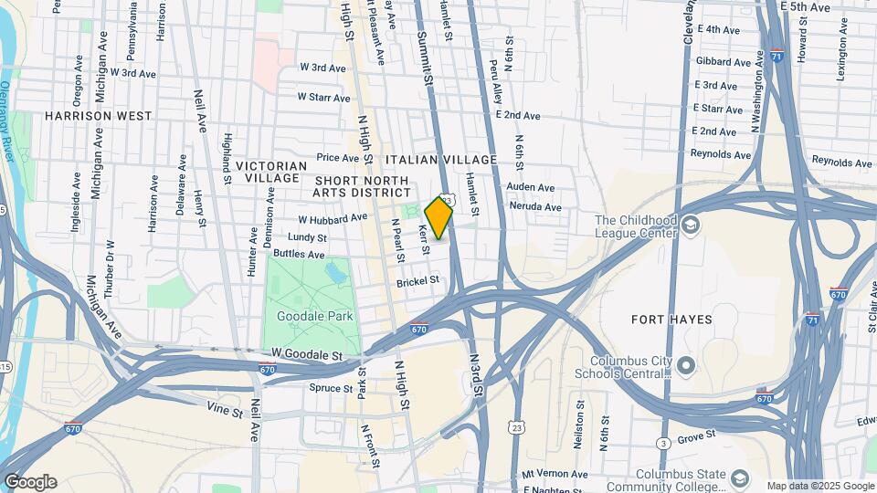 5613 Cedar St Map and Location Details