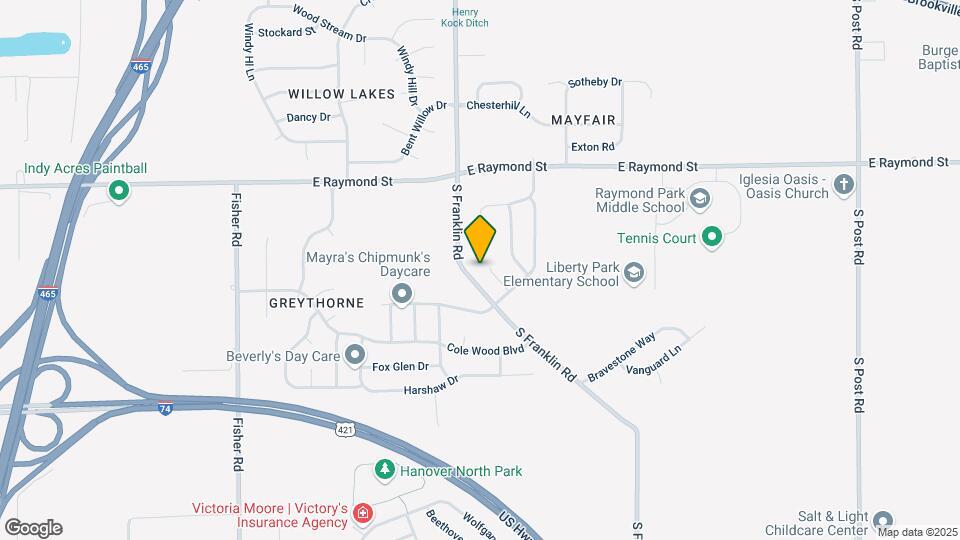 2340 Salem Park Ct Map and Location Details