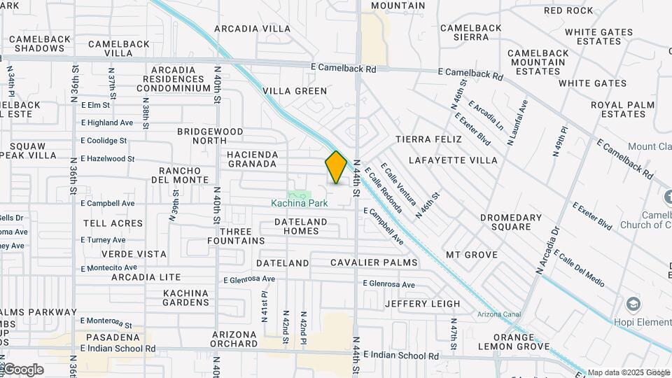 4540 N 44th St Map and Location Details