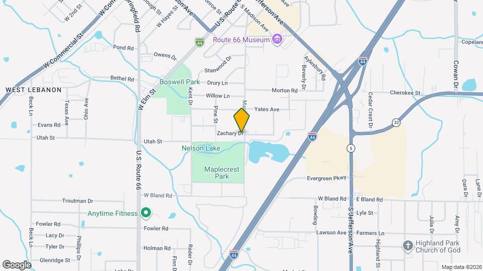 500 Zachary Dr Map and Location Details