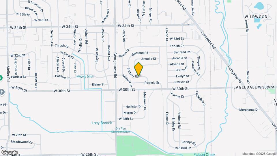 4507 Brittany Rd Map and Location Details