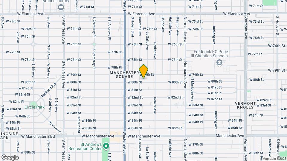 1647 W 80th St, Unit #5 Mapa y Detalles de la Ubicación