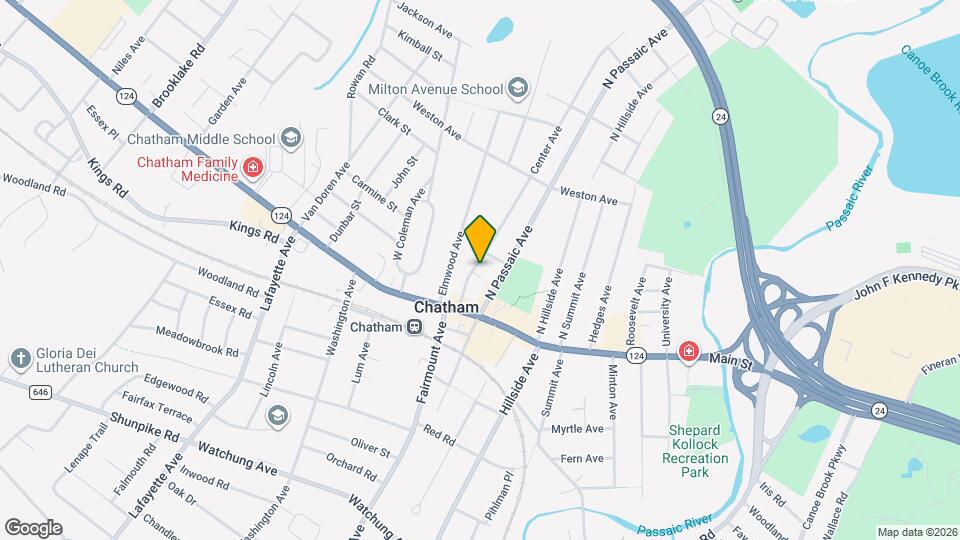 42 Center St, Unit #A Map and Location Details