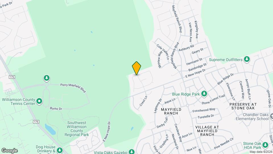 3928 Crest Ln Map and Location Details