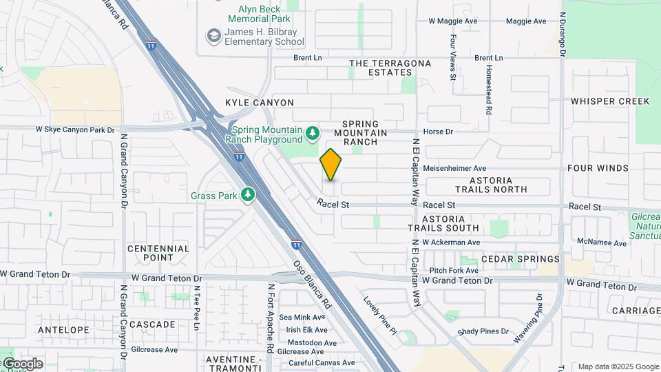 8233 Strawberry Spring St Map and Location Details