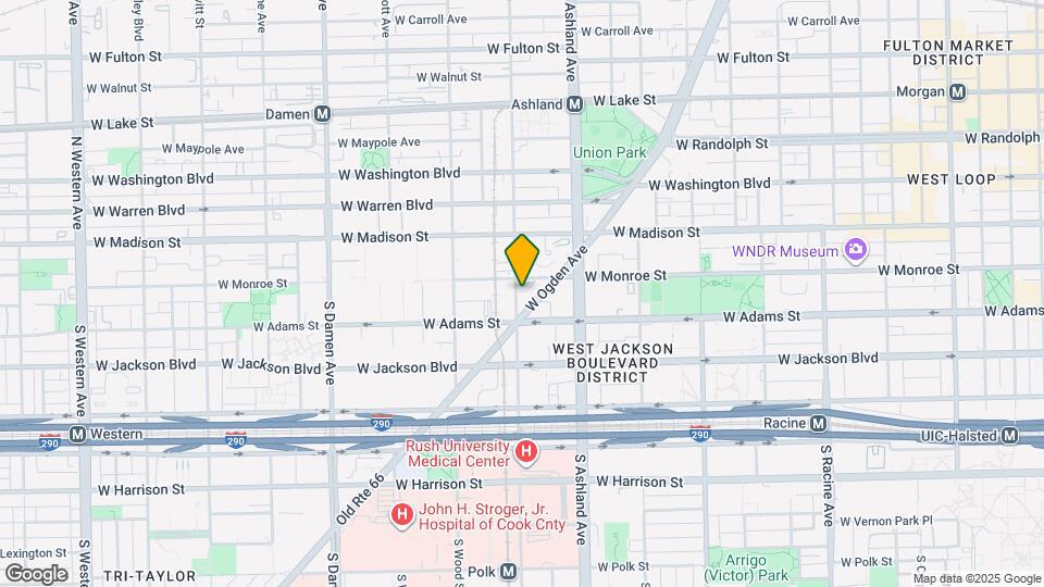 113 S Paulina St, Unit 2 Map and Location Details