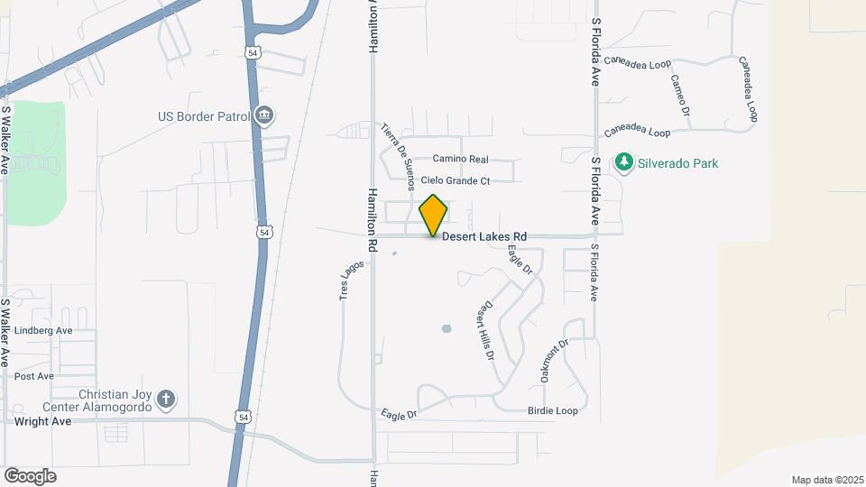 438 Desert Lakes Rd Map and Location Details