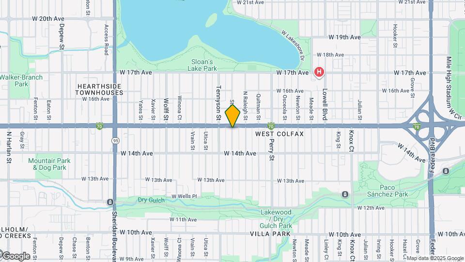 1464 Stuart St Map and Location Details