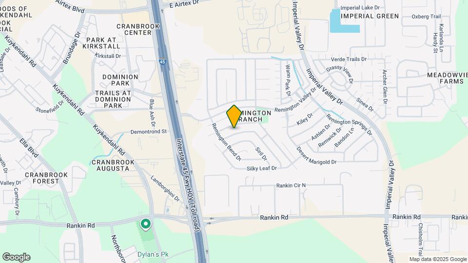 339 Remington Creek Dr Mapa y Detalles de la Ubicación