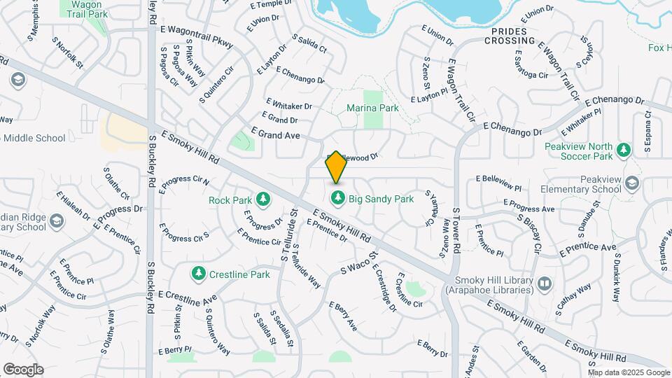 5193 S Uravan St Map and Location Details