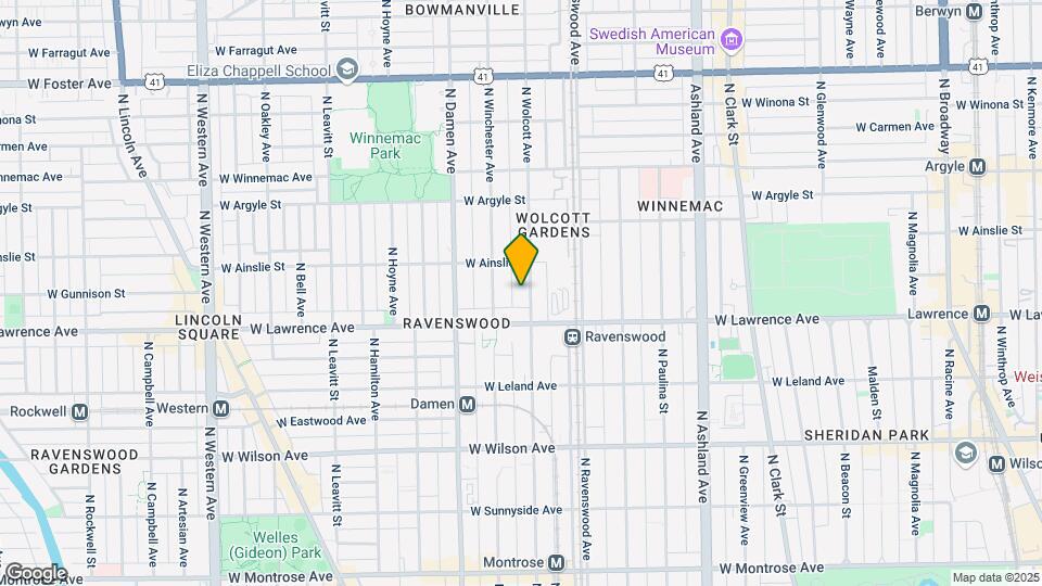4828 N Wolcott Ave, Unit 4837-2B Map and Location Details