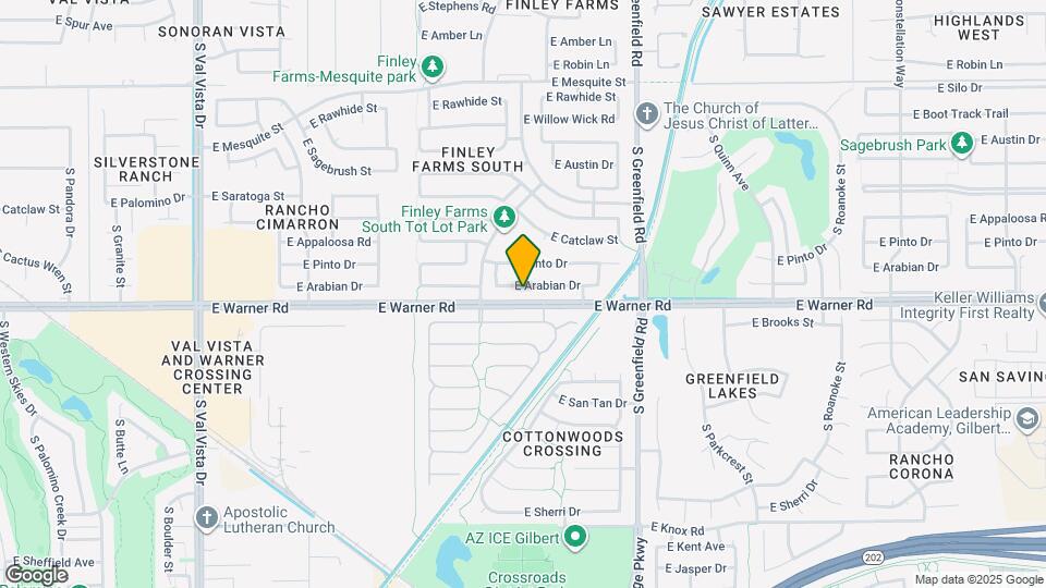 2187 E Arabian Dr Mapa y Detalles de la Ubicación