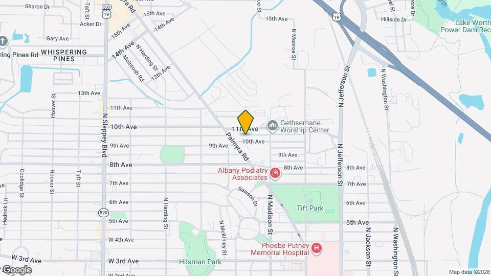 621 10th Ave Map and Location Details