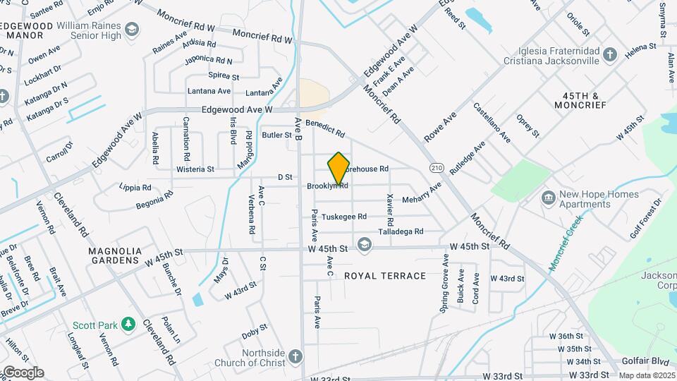 2118 Brooklyn Rd-Unit -2120 Map and Location Details