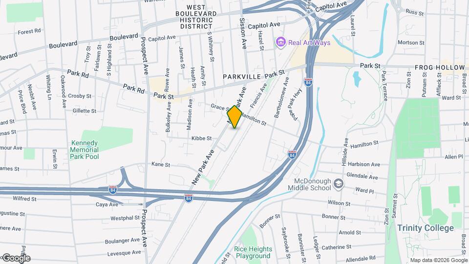 129 Francis Ave Map and Location Details