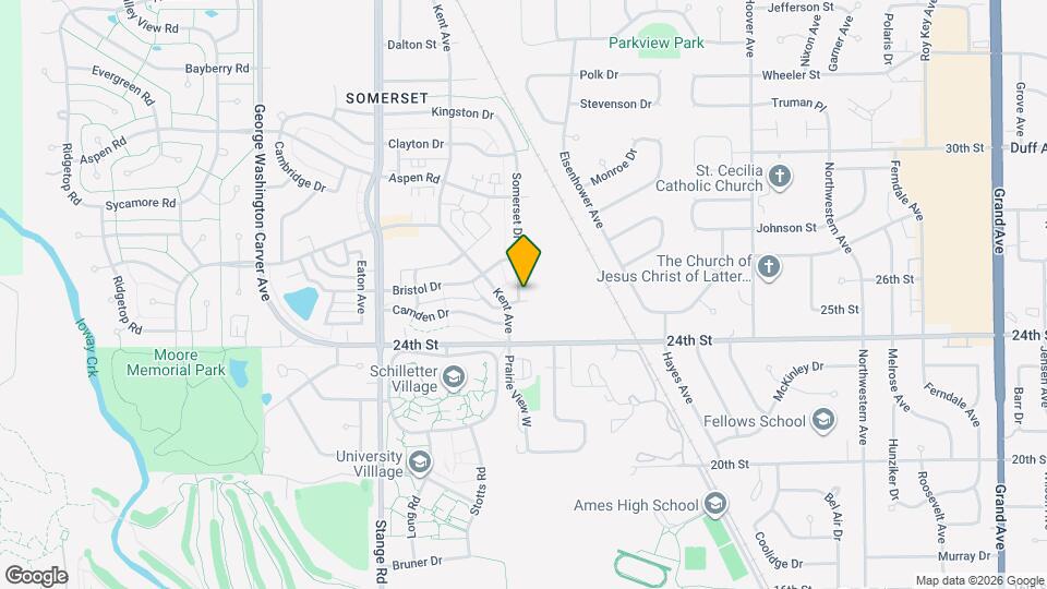 2504 Somerset Dr Map and Location Details