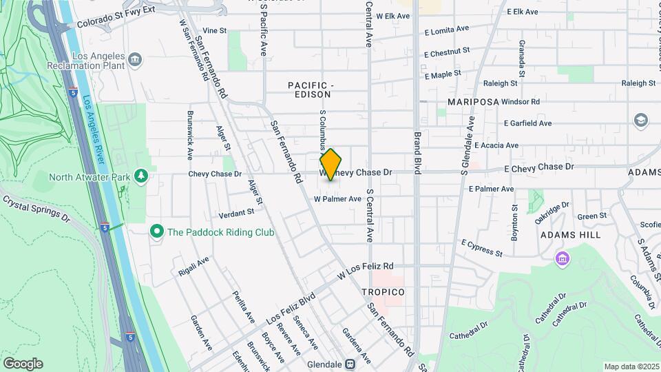352 W Chevy Chase Dr Map and Location Details