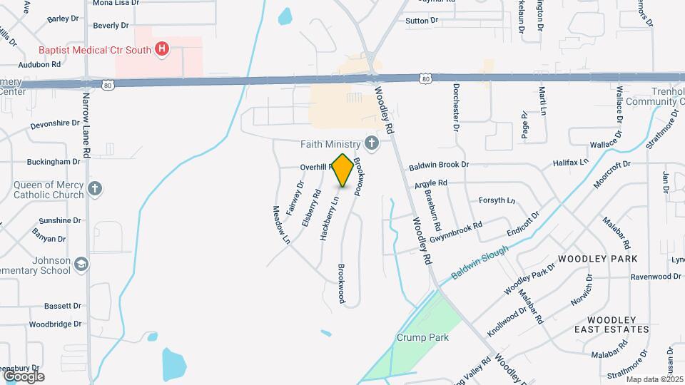 3215 Hackberry Ln Map and Location Details