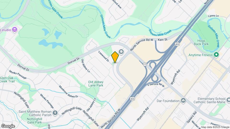 1151 Lindsay Dr Map and Location Details