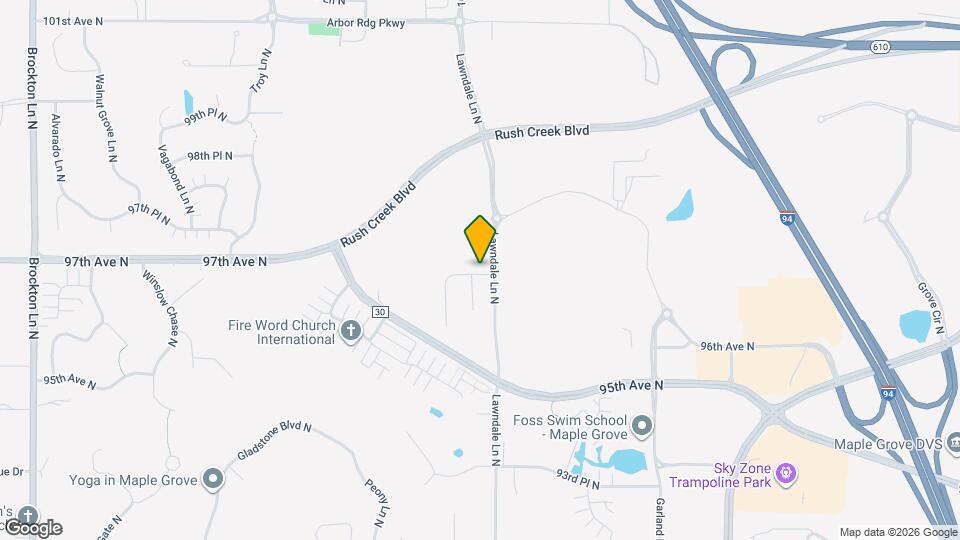 17556 96th Pl N Map and Location Details