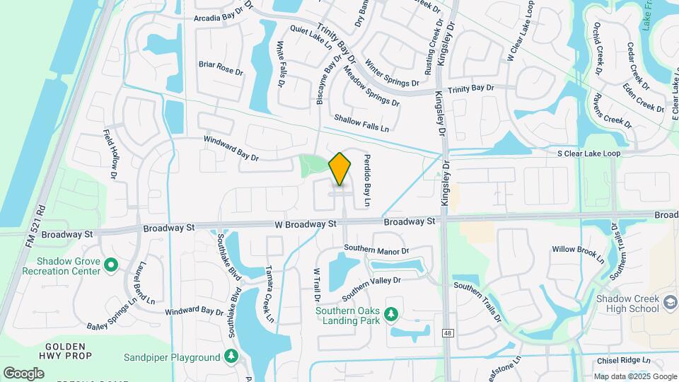 2911 Meadows Pond Ln Map and Location Details