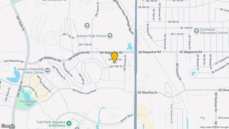 318 SW 16th St Map and Location Details