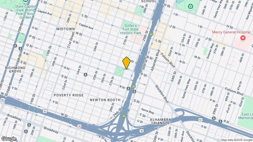 1605 28th St Mapa y Detalles de la Ubicación