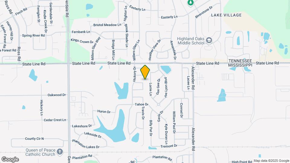 9656 Meade Cir N Map and Location Details