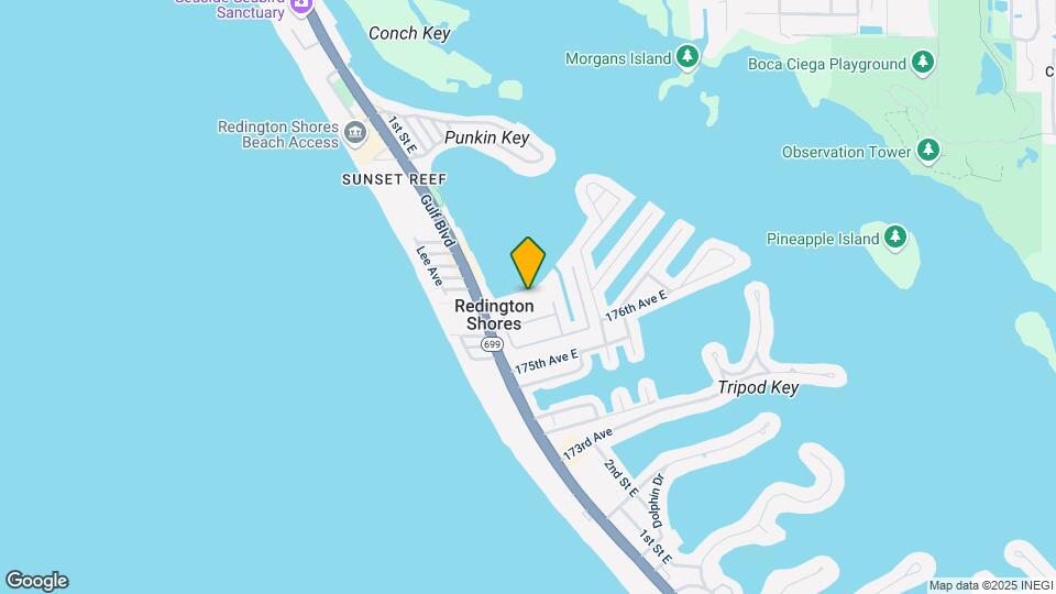 17735 Gulf Blvd Map and Location Details