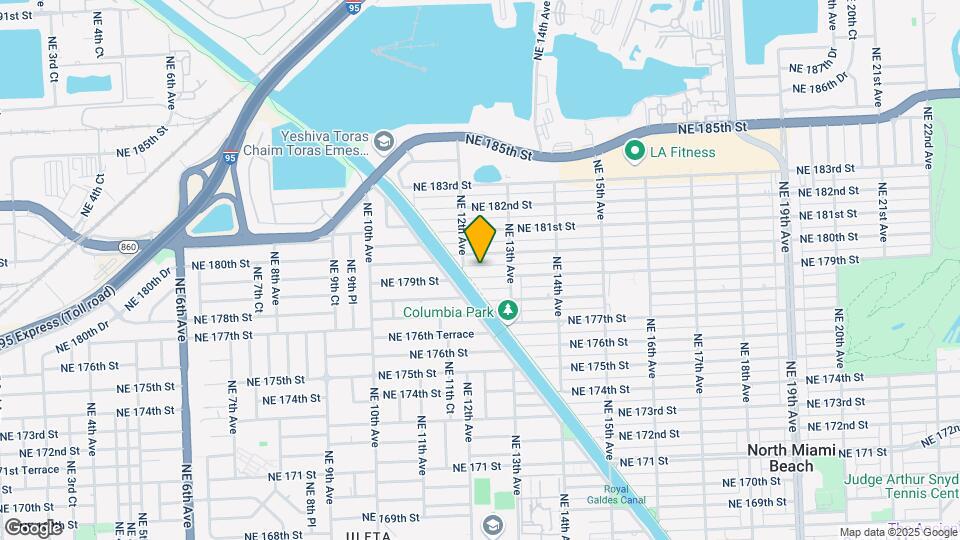 1235 NE 179th St, Unit b1 Map and Location Details