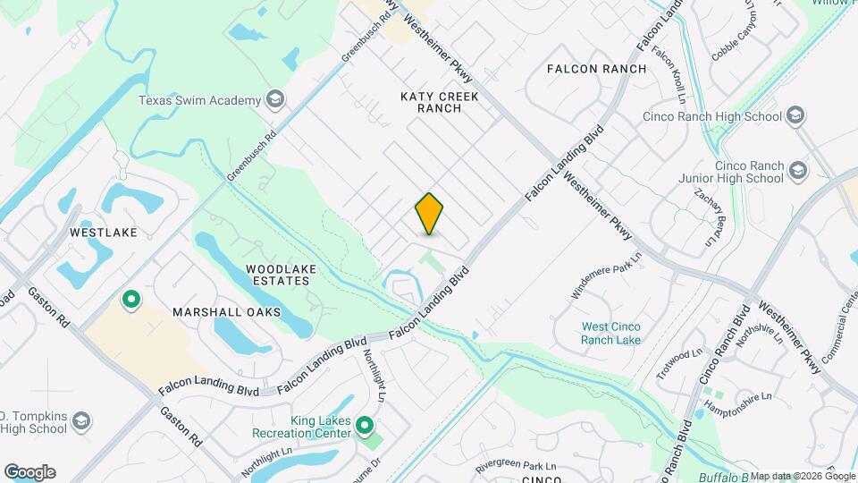 25006 Tancy Ranch Ct Map and Location Details