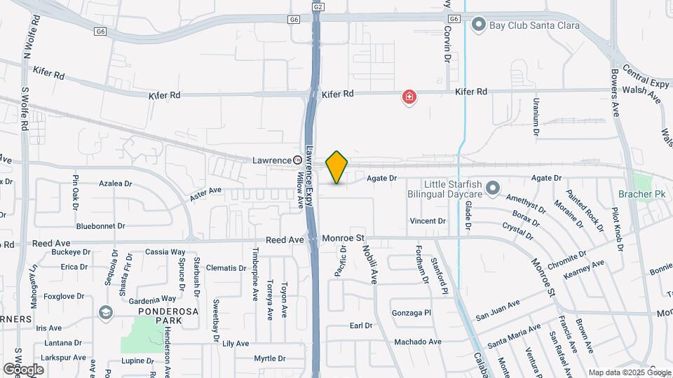 3558 Agate Ct Map and Location Details