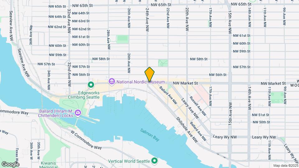 2405 NW Market St Map and Location Details
